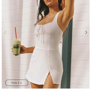 L*Space Ringside Dress - White - Small